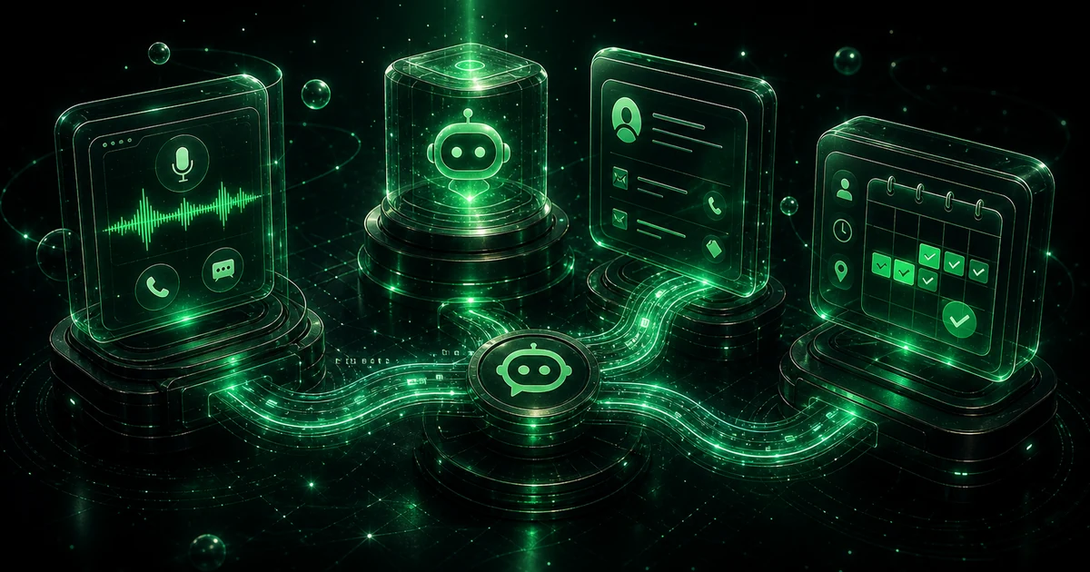 Voice bot + CRM i kalendarz - integracja krok po kroku